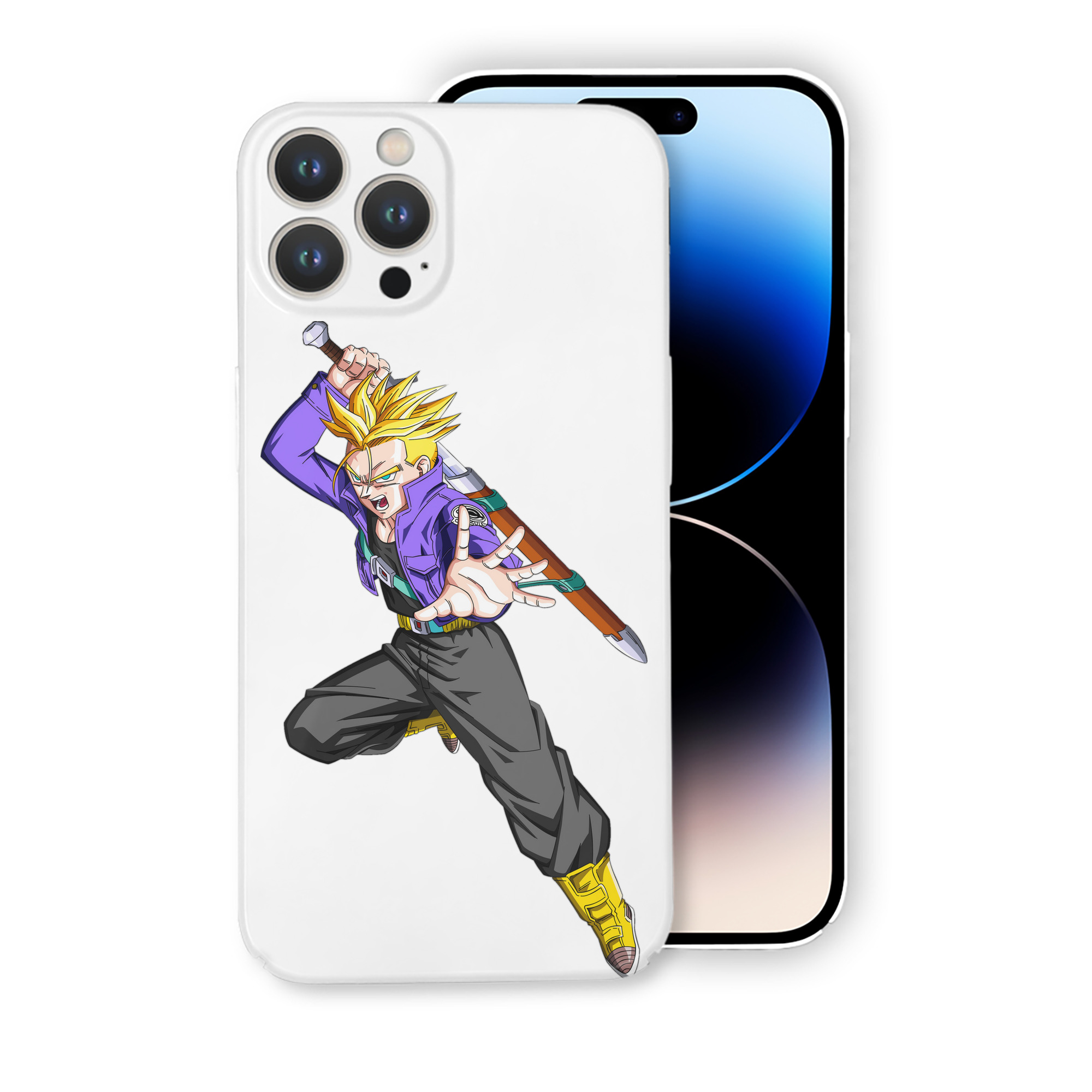 （画像用） ドラゴンボール トランクス（Torankusu）DRAGON BALL Trunks 【iPhone 14シリーズ対応】ハードケース